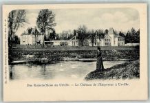 57530 Courcelles-Chaussy Foto AK Schloss Urville