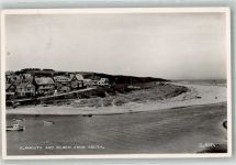 Alnwick 1952 Foto AK Alnmouth Strand