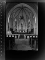 46282 W4270 Lembeck b Dorsten GLASNEGATIV Kirche