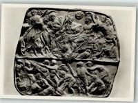 00100 Roma Rom Foto AK Ausstellung 1937 Denkmal Relief