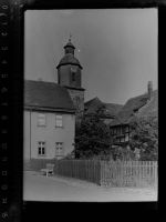 37194 W3417 Lippoldsberg GLASNEGATIV Kirche