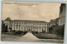 Echternach 1911 Foto AK Pensionat der Schwestern vom armen Kinde Jesu
