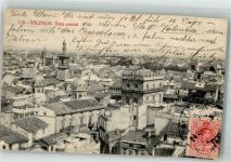 Valencia 1912 Foto AK Marke Bildseitig