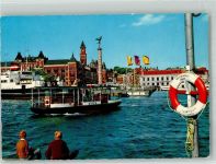 Helsingborg Hälsingborg 1969 Foto AK Hafenansicht