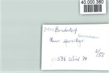 21227 W2106 Bendestorf FOTO KEINE AK Hotel Meinsbur, Kamin, Essstube