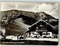 83324 W8222 Ruhpolding - Steinberg Alm mit Hochfelln VW Käfer Motorrad