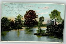 Posen Poznan 1911 Foto AK Botanischer Garten