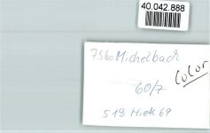 76571 W7560 Michelbach , Murgtal FOTO KEINE AK