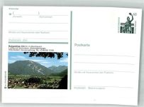 83324 W8222 Ruhpolding Ganzsache Luftkurort Wintersportplatz