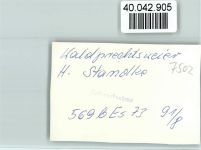 76316 W7502 Waldprechtsweier FOTO KEINE AK