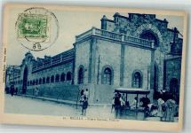Melilla Foto AK Marktszene Nuevo Mercado Publico Marke bildseitig