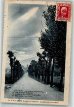 Puigcerda 1922 Foto AK Marke bildseitig