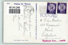 Sarasota - Palmengarten Ringling Kunst Museum Stempel 1962