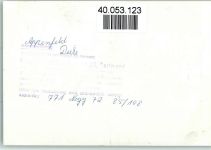 34593 W3589 Appenfeld FOTO KEINE AK Innenaufnahme Diele