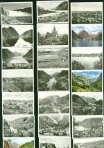 KEINE AK Norwegen Lot mit 50 Kleinbildern vollständiges Set in Original Mappe; gute Erhaltung