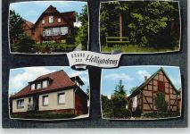 27305 W2814 Heiligenberg , Kr Grafsch Hoya - Pension Waldfrieden Haus Bank Baum
