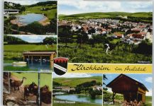 36275 W6437 Kirchheim , Hess - Freibad,Tierpark