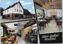 27327 W2811 Martfeld - Gasthof Soller Tisch Stuhl Lampe