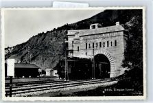 Brig Simplon Tunnel Bergbahn