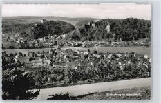93339 W8422 Riedenburg , Rhön - Straße Baum Berg Gesamtansicht