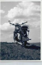 Foto-Karte Motorrad