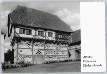 88630 W7798 Pfullendorf , Baden - altes Wohnhaus