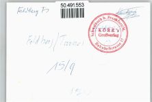 61389 W6384 Feldberg , Taunus - Foto-Karte