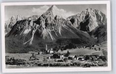 6631 Lermoos - Berg Panorama Kirche