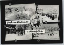 98559 O6055 Oberhof , Thüringen - Winter, Sprungschanze