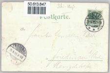 Drachenburg Rheinschiff Künstlerkarte