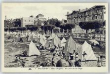 33120 Arcachon - Strand, Zelte