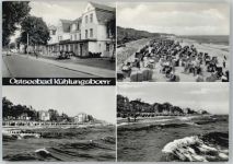18225 O2565 Kühlungsborn , Ostseebad - Strand, Siedlung