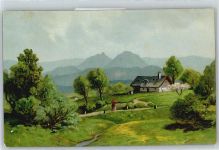 Landschaft Künstler sign.