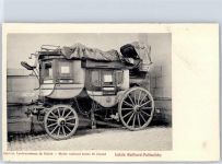 Letze Gotthard-Postkutsche Postkutsche