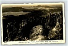 01824 O8305 Königstein , Sächs Schweiz - Elbsandsteingebirge Schrammsteine Schrammtor