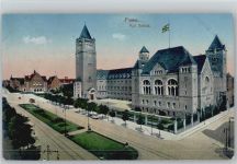 Stadt Posen / Poznan - Schloß Straßenbahn
