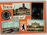 W1000 Berlin Mitte Berlin Blende auf - Schöneberg, Brandenburger Tor Grenze