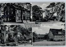 46569 W4224 Drevenack - Gaststätte Nossack, Ehrenmal, Schule