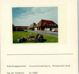 25980 W2280 Westerland FOTO KEINE AK Nordseeklinik Foto montiert auf Karton