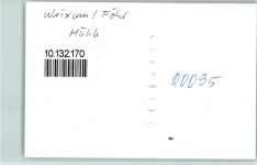 25938 W2270 Wrixum FOTO KEINE AK Windmühle