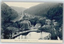 01737 O8223 Tharandt - Blick von der Ruine