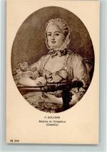 Musee de Versailles 2420 Madame de Pompadour Adel Frankreich