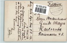 Privatfoto AK Hund 1917