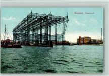 Vulcanwerft AK Hafen 1913
