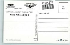 Metro Airlines DHC-6 AK Fluglinie