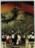 W8100 Garmisch Bayern-Halle Trachten Bandl-Tanz Volkstanz