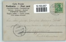 Schwalben sitzen auf einer Leitung AK Schwalbe 1902