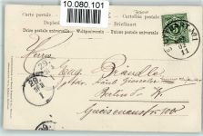 70173 W7000 Stuttgart 1902 - Denkmal Tannenzweige Stechpalme Ilex Efeu