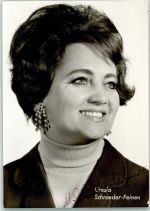 Ursula Schroeder-Feinen Originalautogramm Filmschauspieler