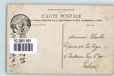 Tonkin Tongking 1906 Karte beschädigt